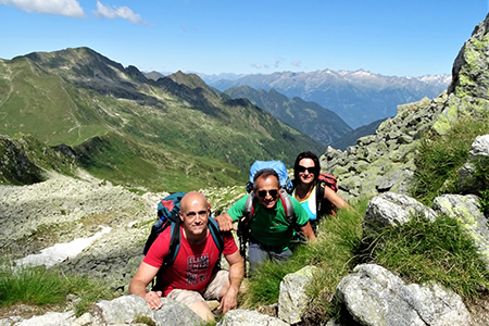 All’Angelo di CIMA CADELLE (2483 m) dalla Baita del Camoscio (1750 m) il 23 giugno 2018 - FOTOGALLERY